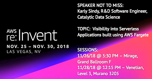 Catalytic to Present at AWS Reinvent 2018